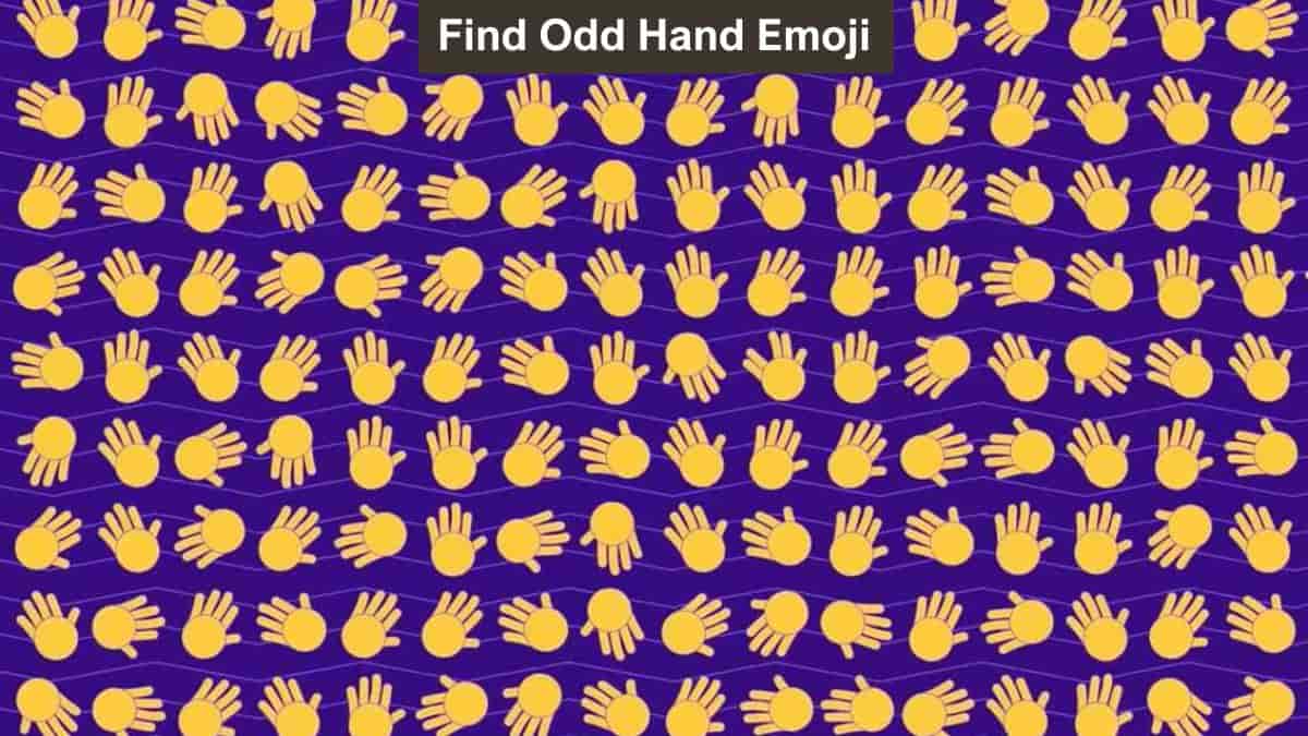 Only the most attentive eyes can spot the different hand emoji in 5 seconds!
