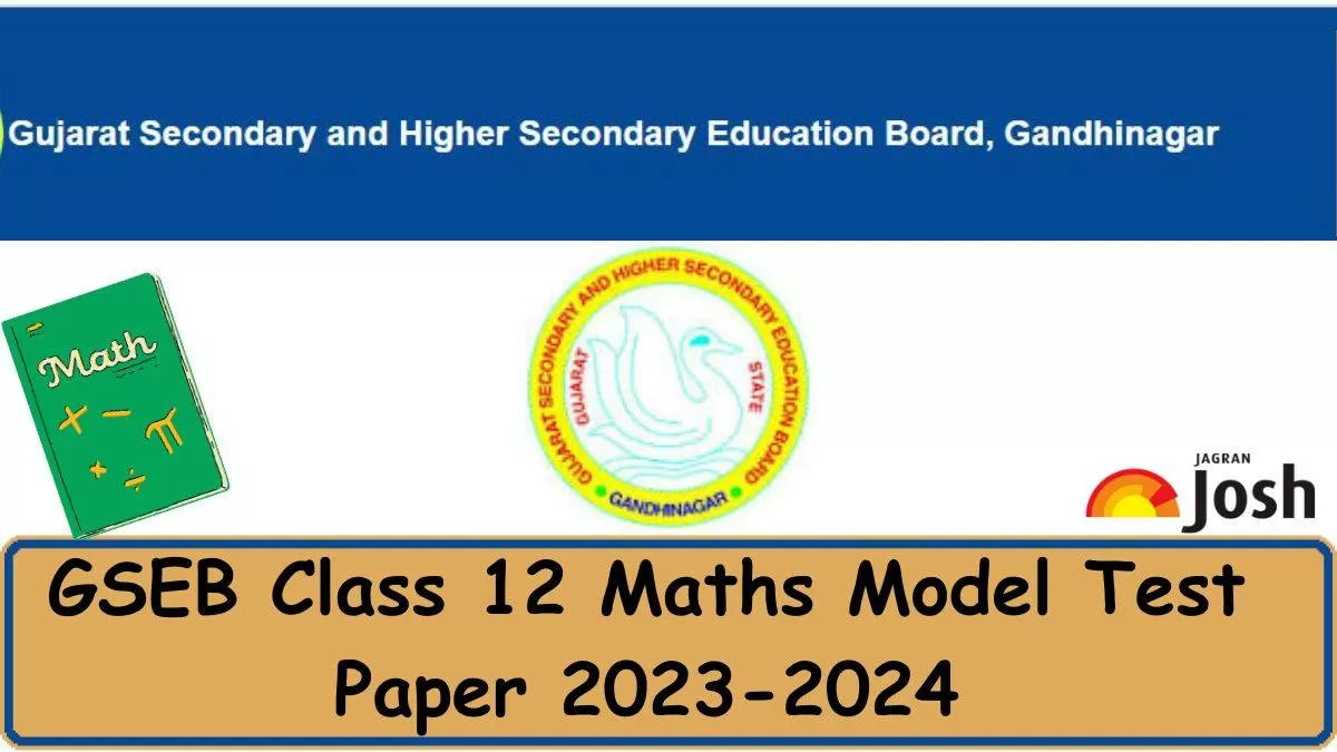 Get direct link to download Class 12 Maths sample paper PDF for Gujarat Board