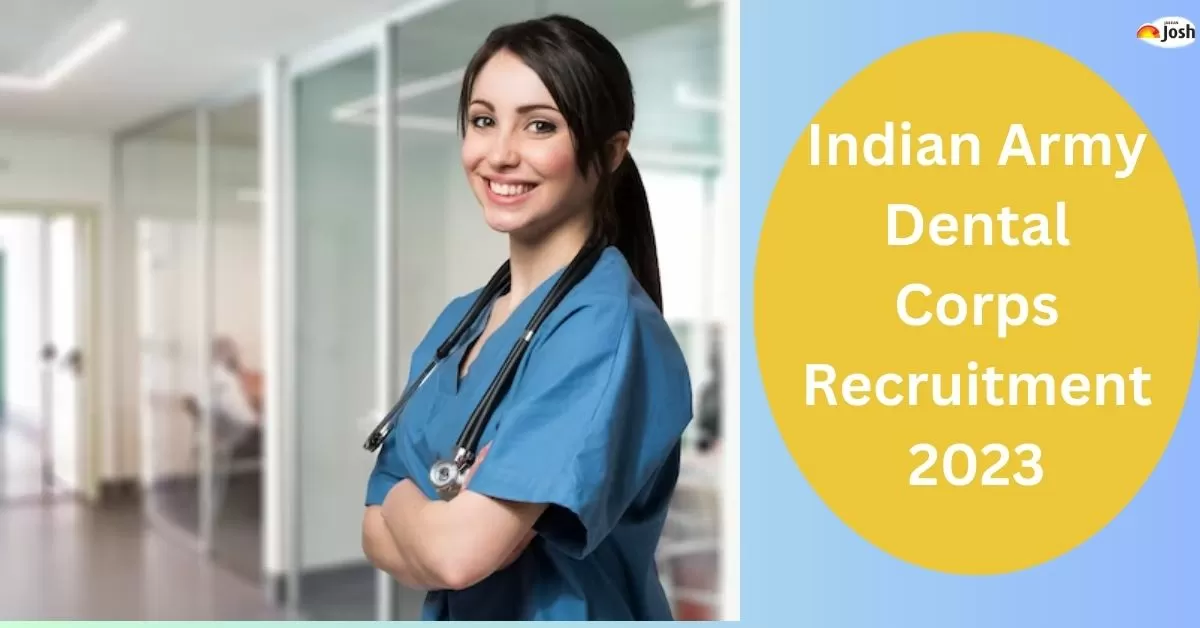 Indian Army Dental Corps Recruitment 2023