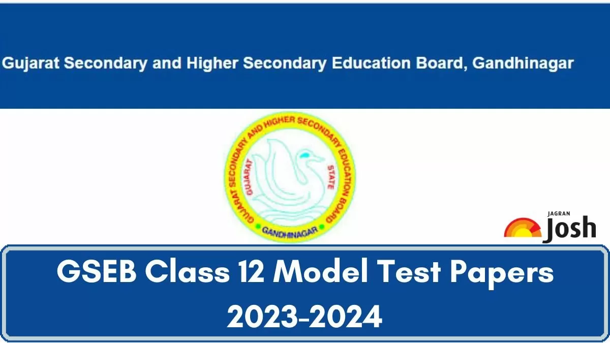 Get direct link to download Class 12 sample paper PDF for Gujarat Board