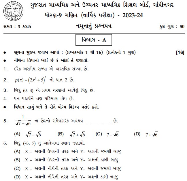 std 9 assignment 2023 gujarati medium