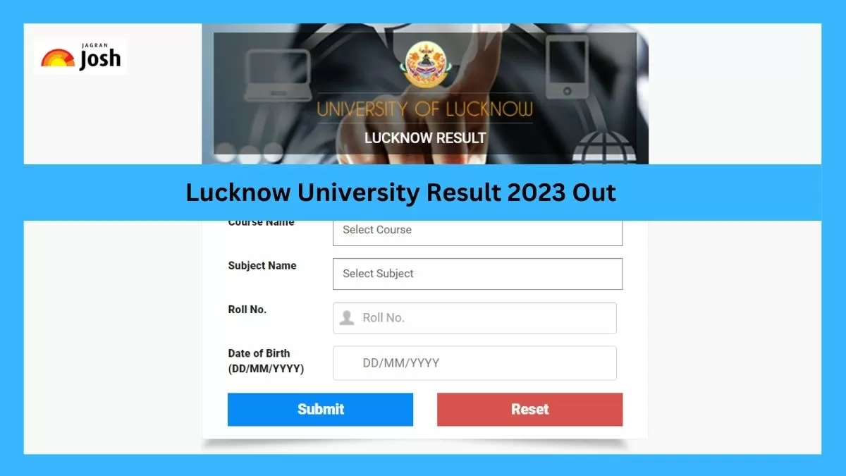 Lucknow University Result 2023 Out: BA, BSc, BCom, MA, MSc सहित अन्य ...