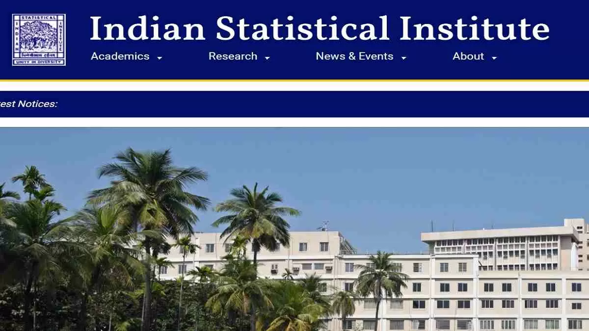 Get all the details of Indian Statistical Institute Recruitment here, apply online link