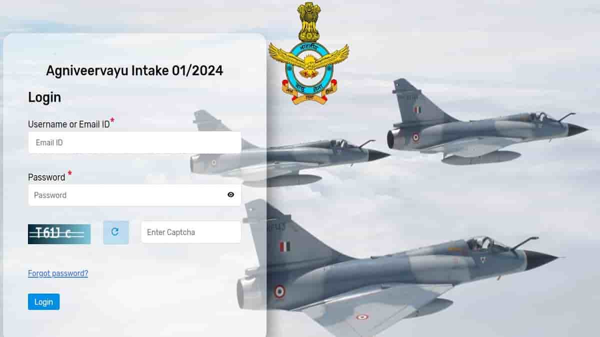 IAF Agniveer Admit Card 2023 OUT at agnipathvayu.cdac.in: Check Login Link Here