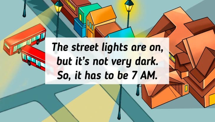 the right time of the day is