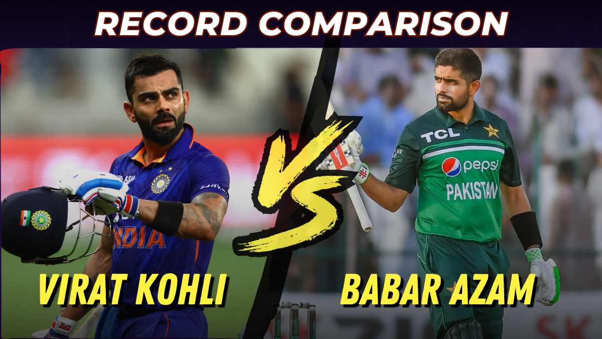 Virat Kohli Vs Babar Azam Stats Comparison In Odi T20 And Test Cricket 