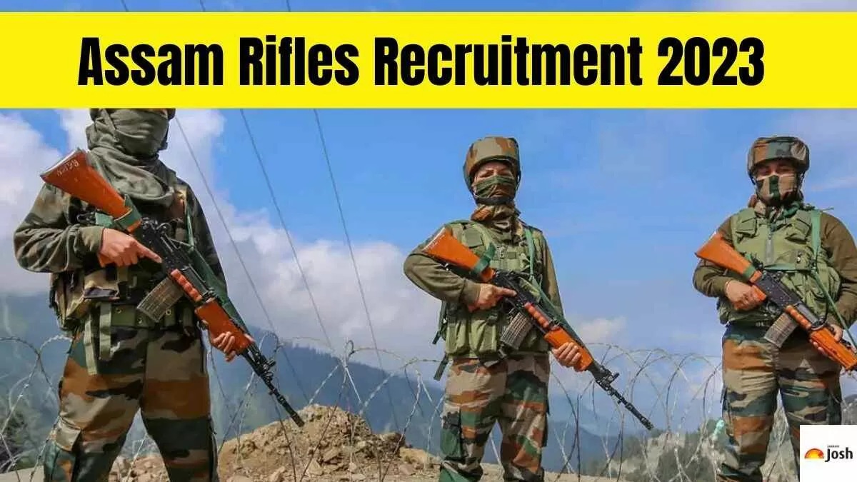 Assam Rifles Recruitment Notification Out For Technical And