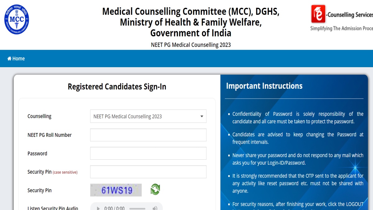 NEET PG Counselling 2023 Stray Vacancy Round Schedule Revised, Check ...