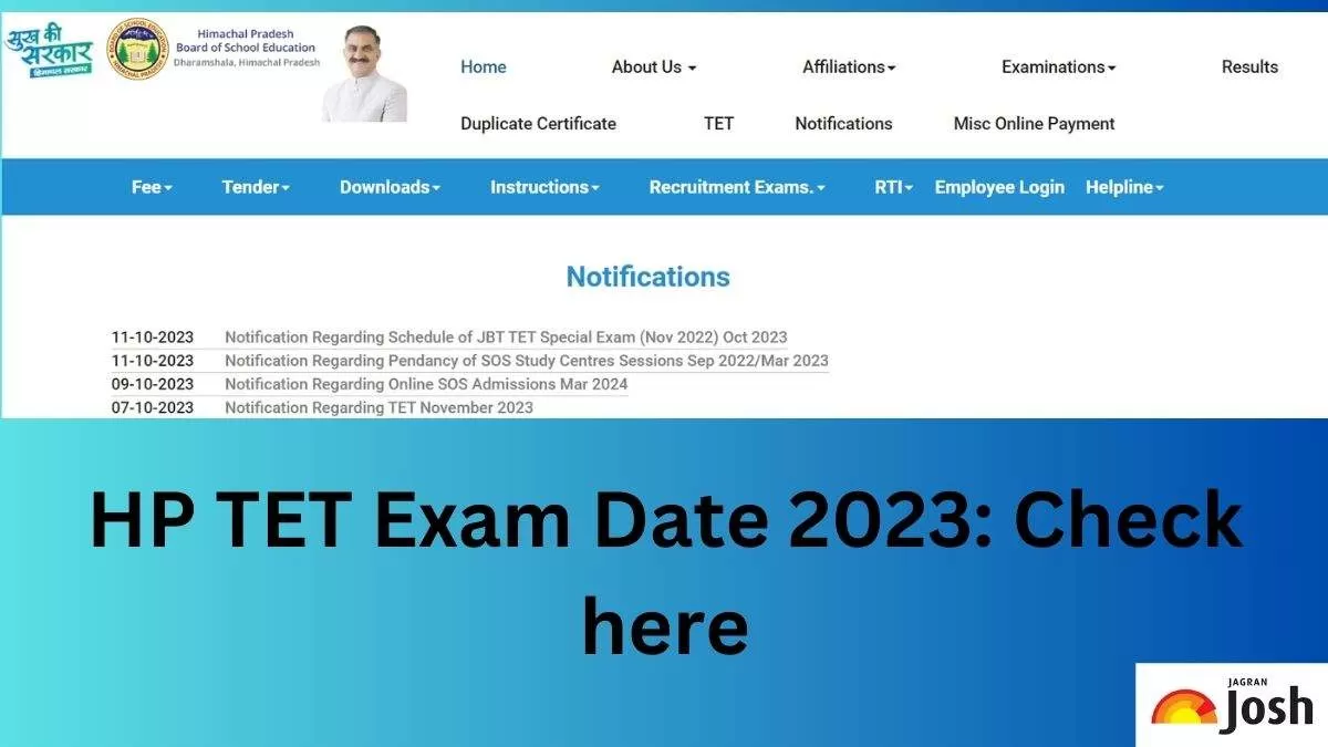 Check out the HP TET Exam Date 2023 here.