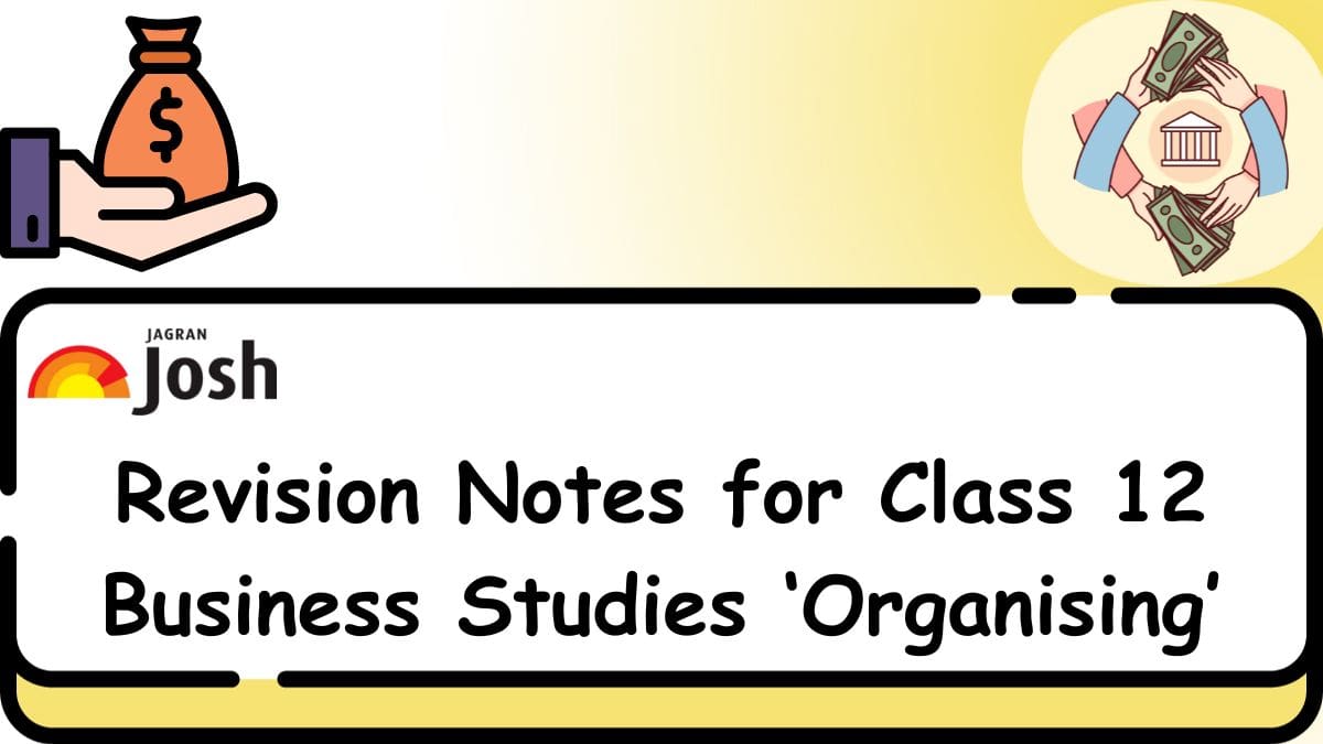 Download de PDF van CBSE Klasse 12 Klasse 5 Organisatienotities