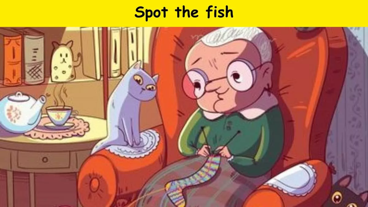 Find The Hidden Fish In 7 Seconds!