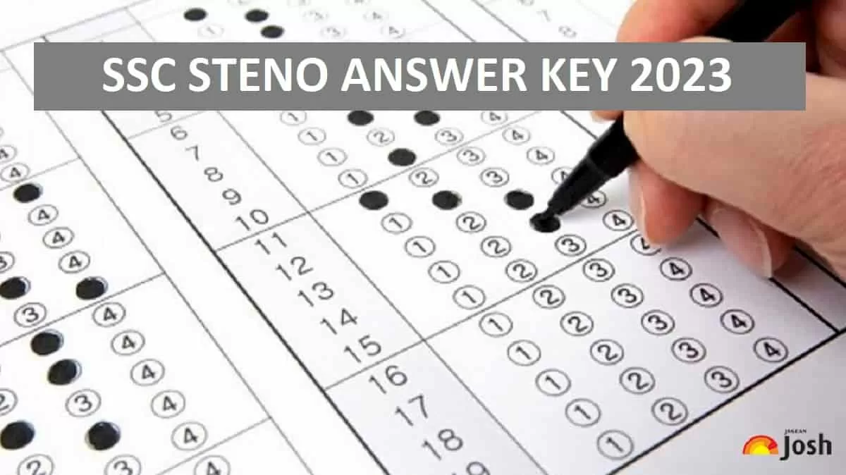 SSC Stenographer Answer Key 2023 OUT: Download Steno Grade C And D ...