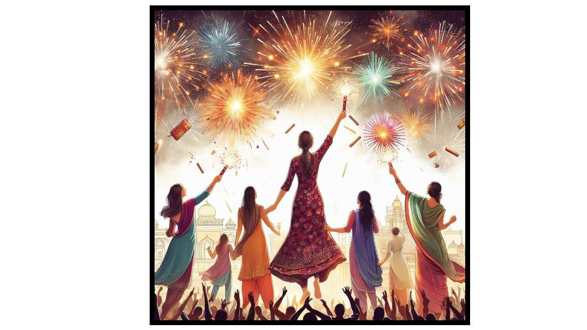 100+ Diwali Celebration With Friends Stock Illustrations, Royalty-Free  Vector Graphics & Clip Art - iStock