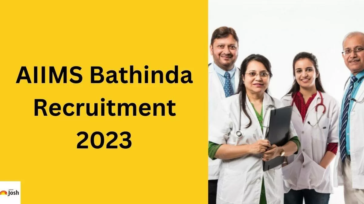 AIIMS Bathinda Recruitment 2023: Apply Online For 50 Junior Resident ...