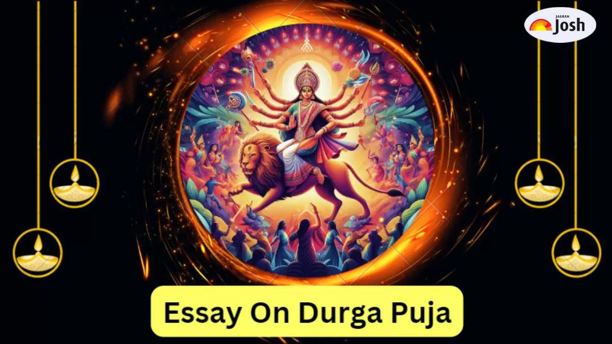 Get here essay on Durga Puja for school students
