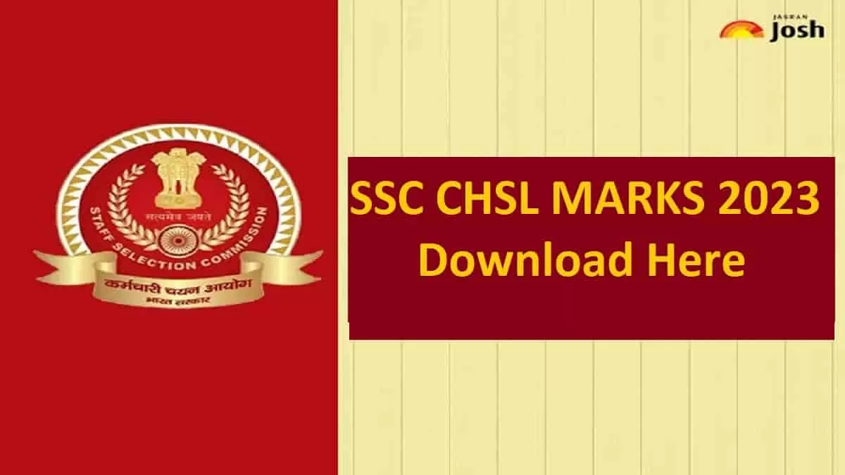 SSC CHSL Score Card 2023