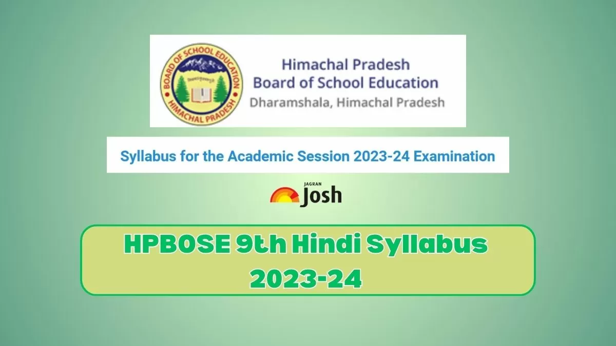 Download HP Board 9th Hindi Syllabus 2024 PDF