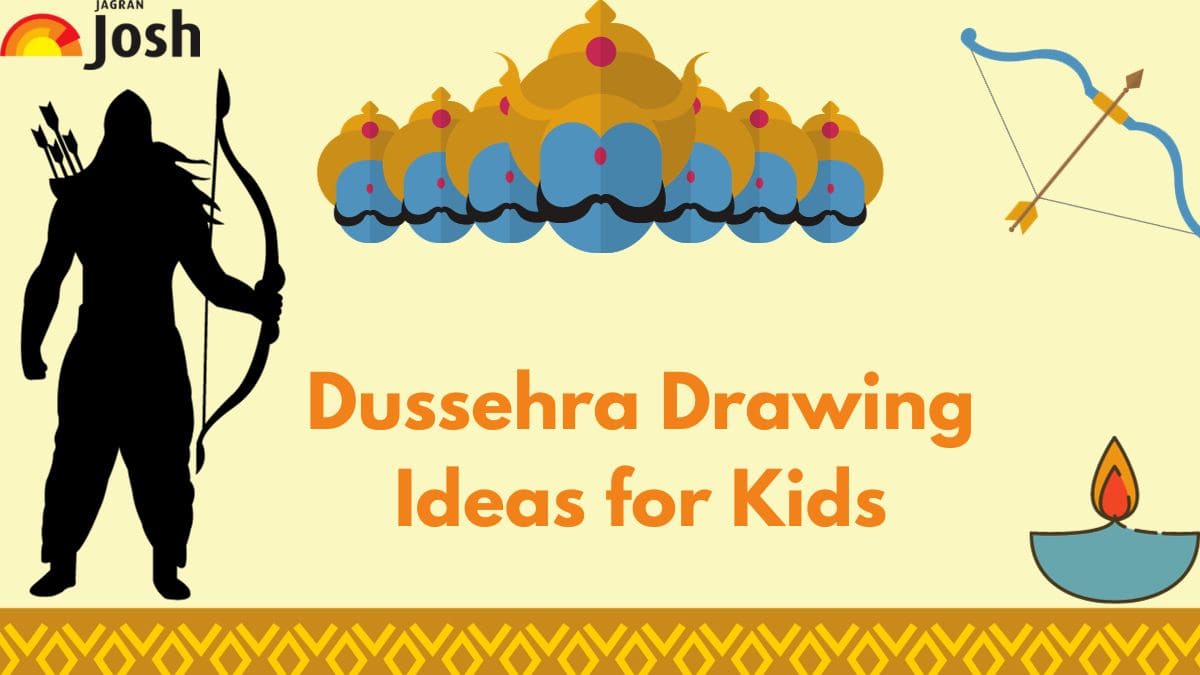 How to Draw Dussehra Greeting Color Drawing Step by Step - video Dailymotion