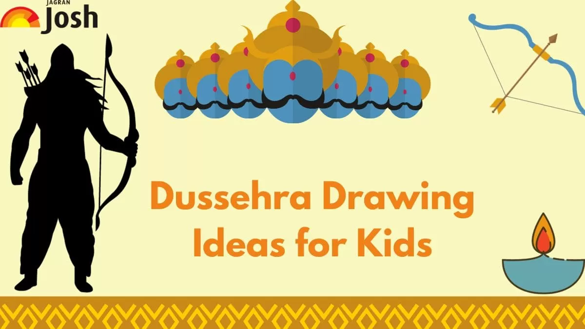 Dussehra celebration - ravana ten heads, hand drawn sketch vector posters  for the wall • posters warrior, vector, traditional | myloview.com