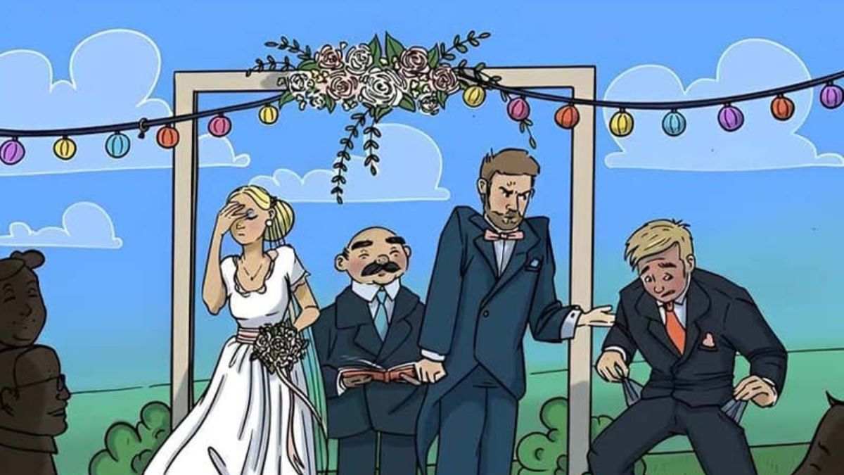 Use Your Eagle Eyes Vision To Spot The Hidden Ring In This Wedding Scene Within 8 Seconds!