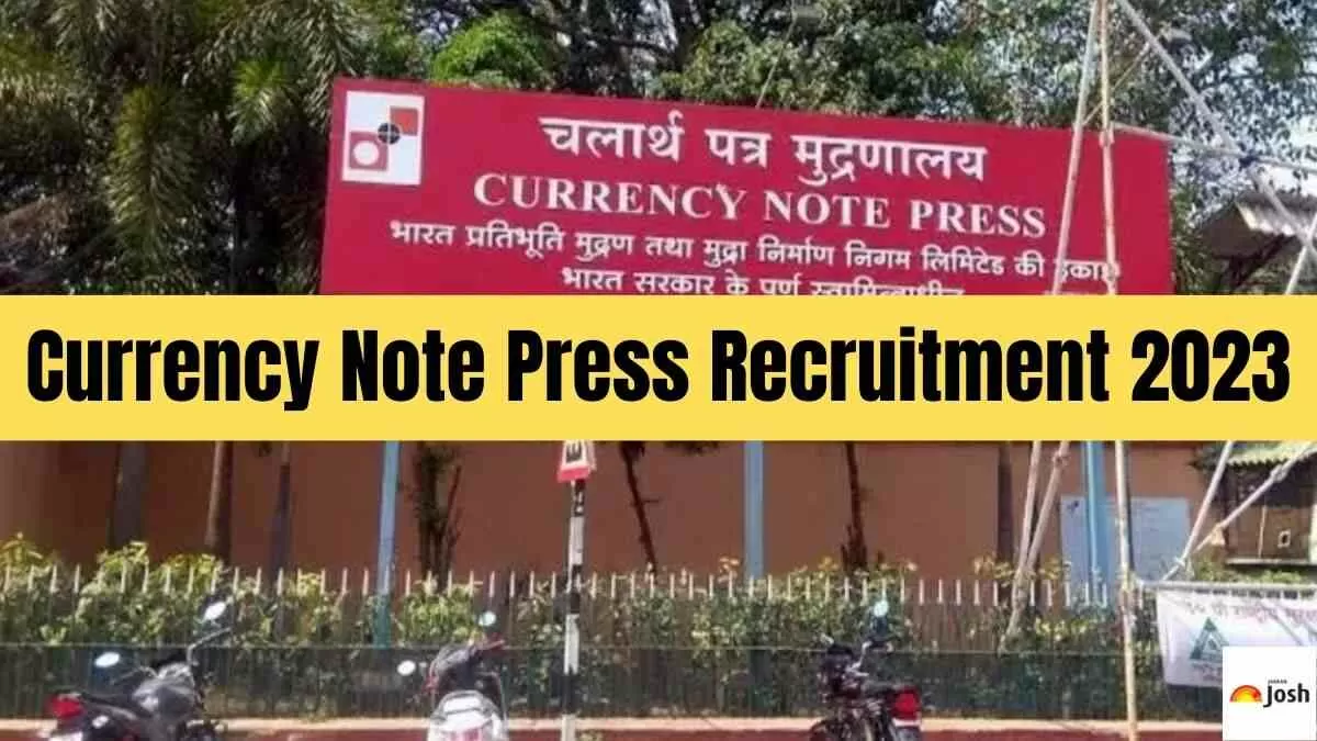 Get all the details of Currency Note Press Recruitment 2023 here.