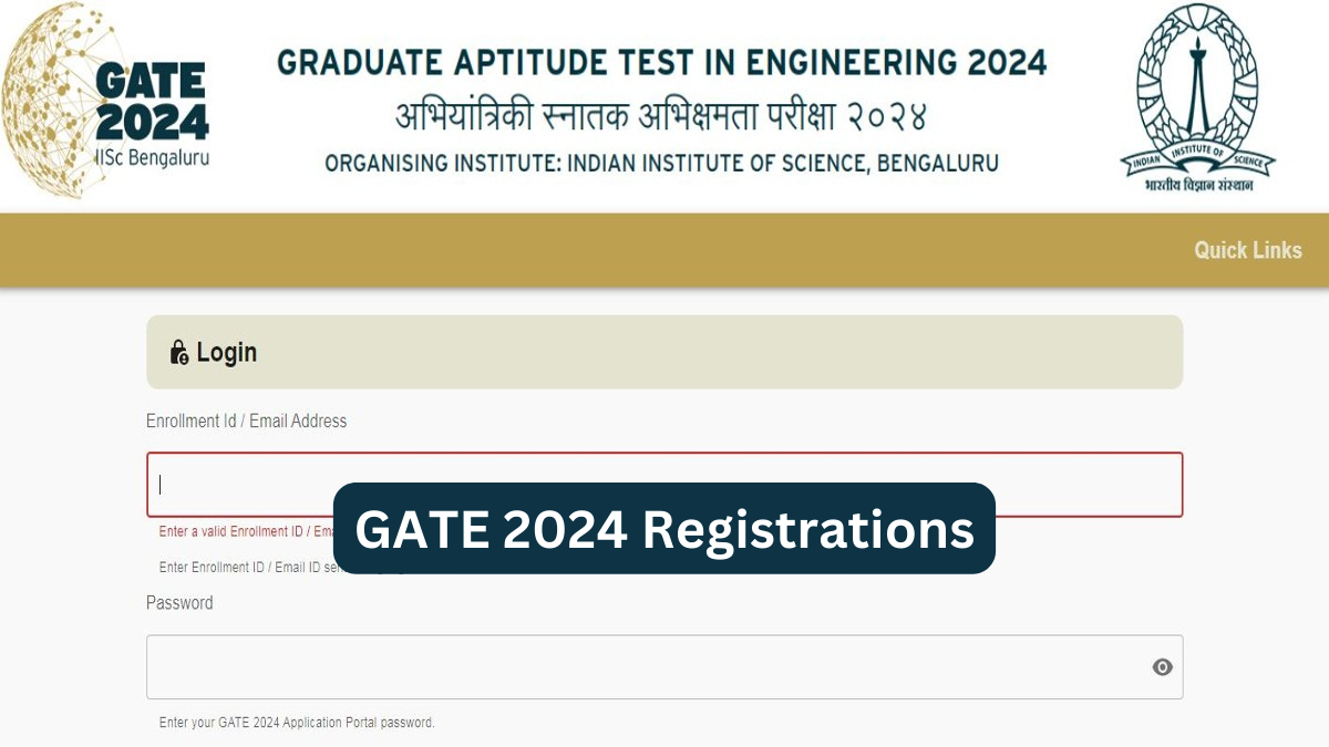 GATE 2024 Registration Ends With Late Fees Tomorrow Get Direct Link   Gate 2024 