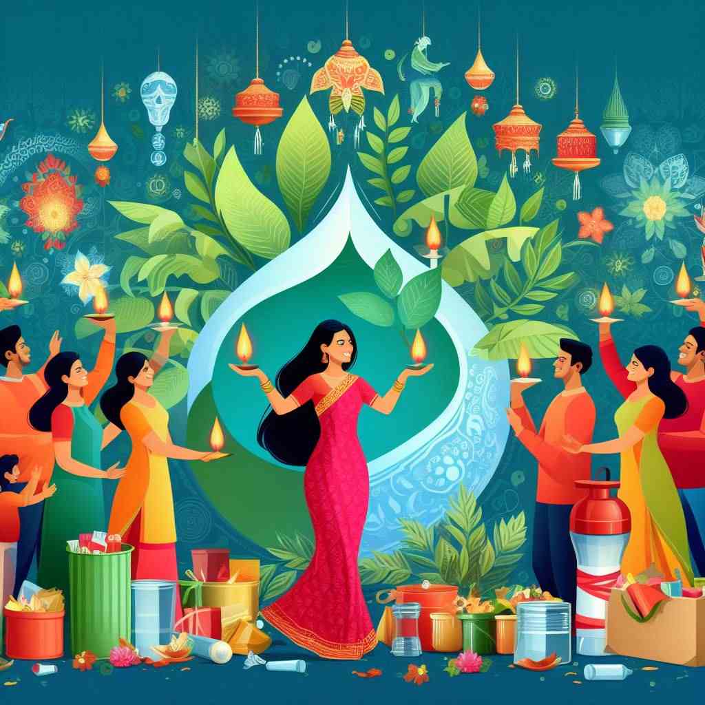 Eco-Friendly Diwali Poster