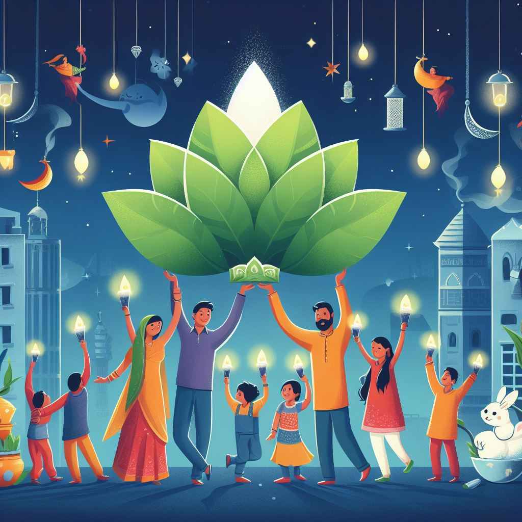 celebrating Diwali Paper Print - Decorative posters in India - Buy art,  film, design, movie, music, nature and educational paintings/wallpapers at  Flipkart.com