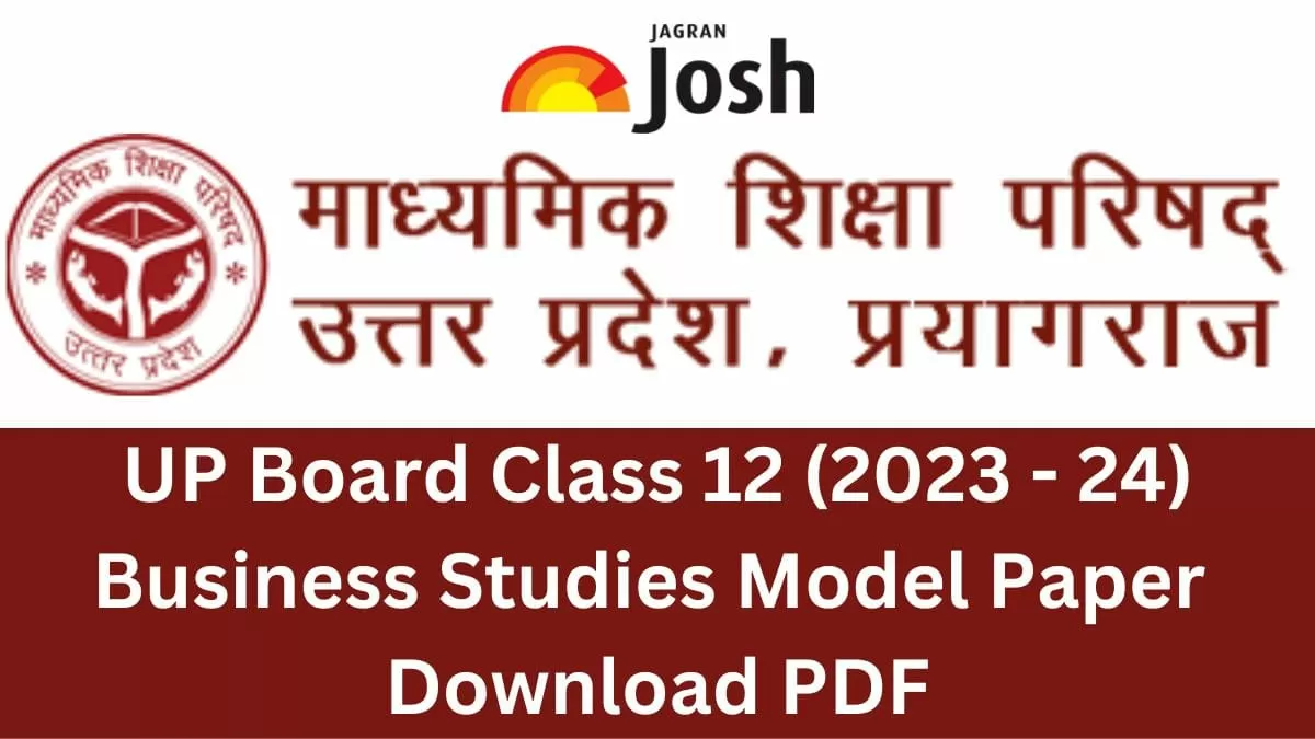 Get direct link to download Class 12 Business Studies Model paper for UP Board