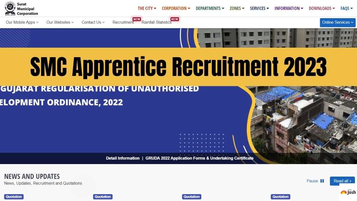 SMC Recruitment 2023 Apply Online for 1000 Apprentice Posts at