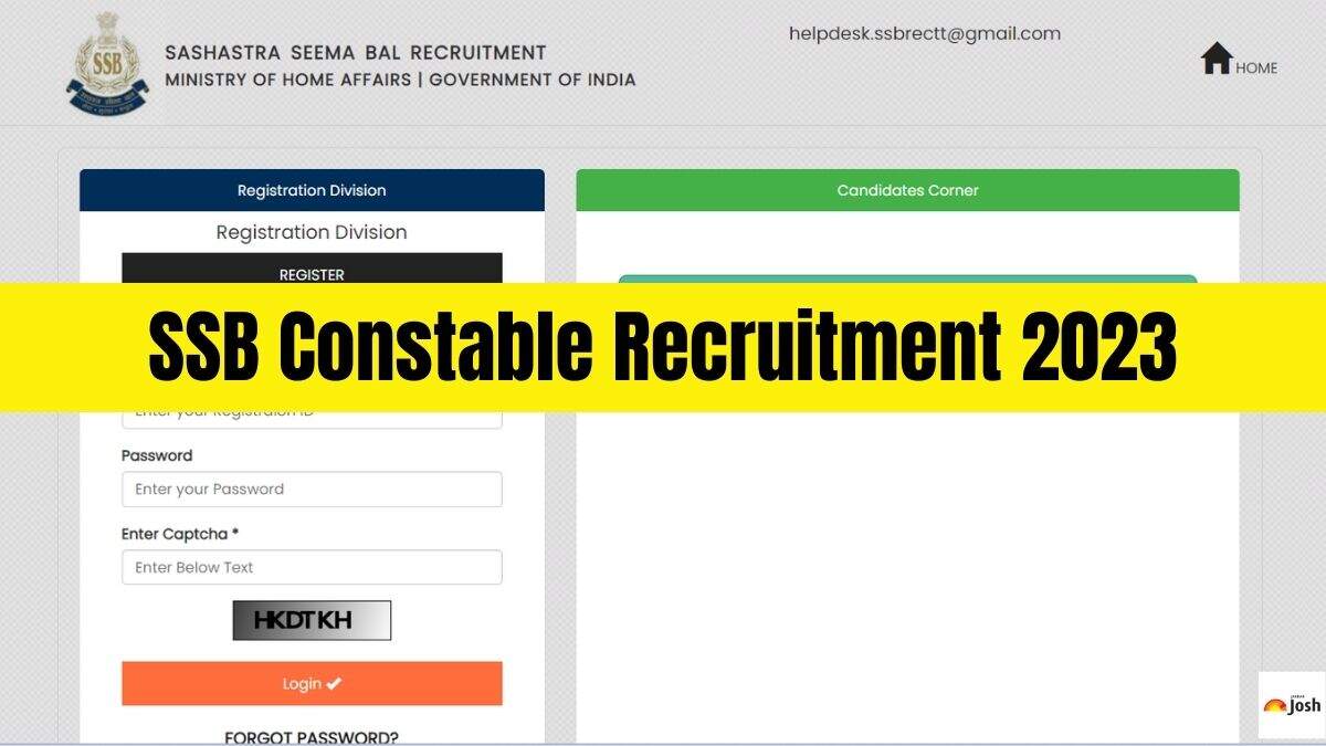 SSB Constable Recruitment 2023: Apply for 272 GD Posts Under Sports Quota at ssbrectt.gov.in