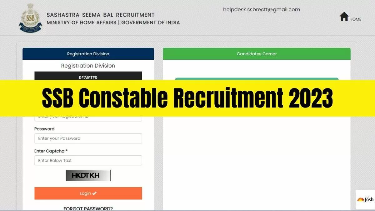 Get all the details of SSB GD Constable 2023 Recruitment here.
