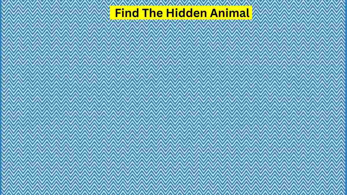Only 1% With Eagle Eyes Could See The Hidden Animal In This Optical Illusion, Can You?