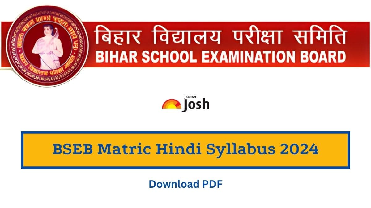 Get here detailed बिहार बोर्ड Class 10th Hindi Syllabus