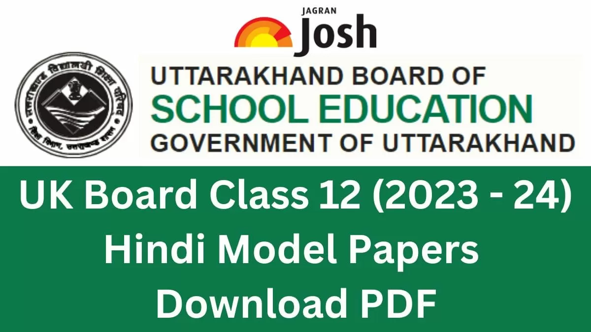 Get direct link to download Class 12 Hindi Model paper for UK Board