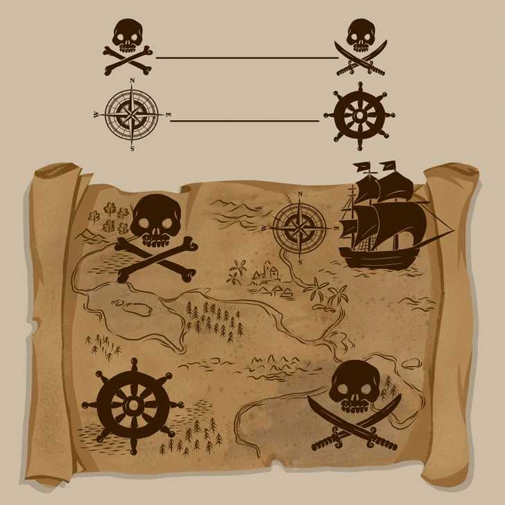 do you see any treasure here