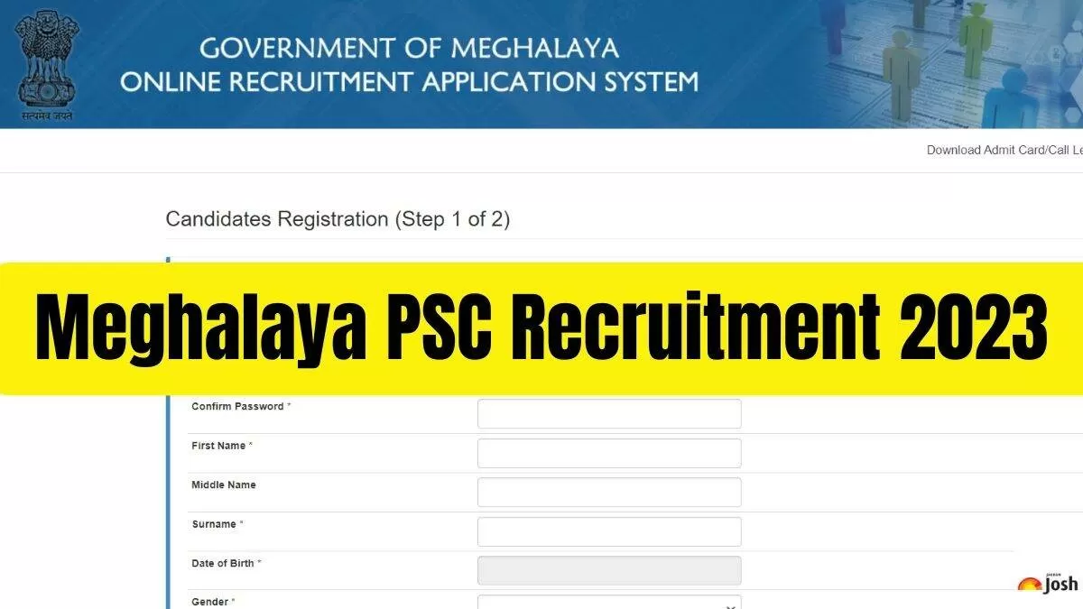 Get all the details of MPSC Meghalaya Recruitment 2023 here.