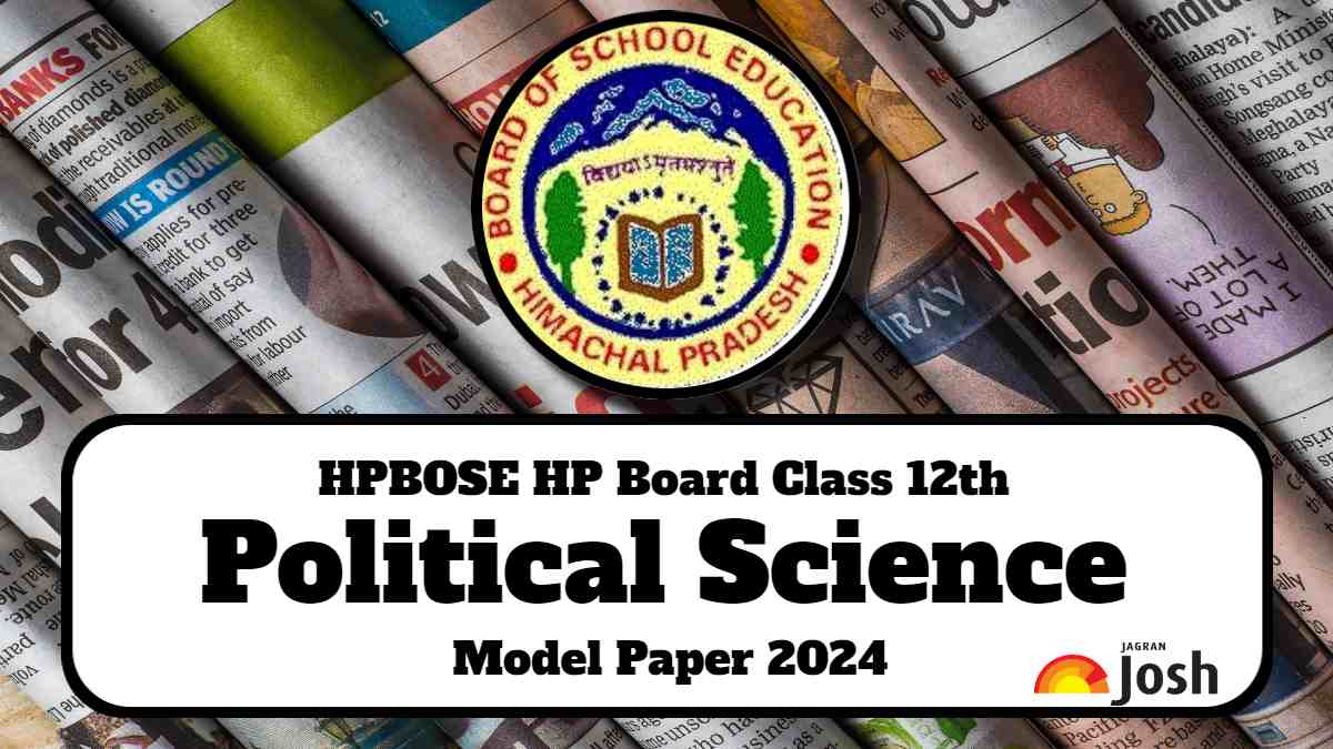 Get direct link to download Class 12 Political Science Model paper for HP Board