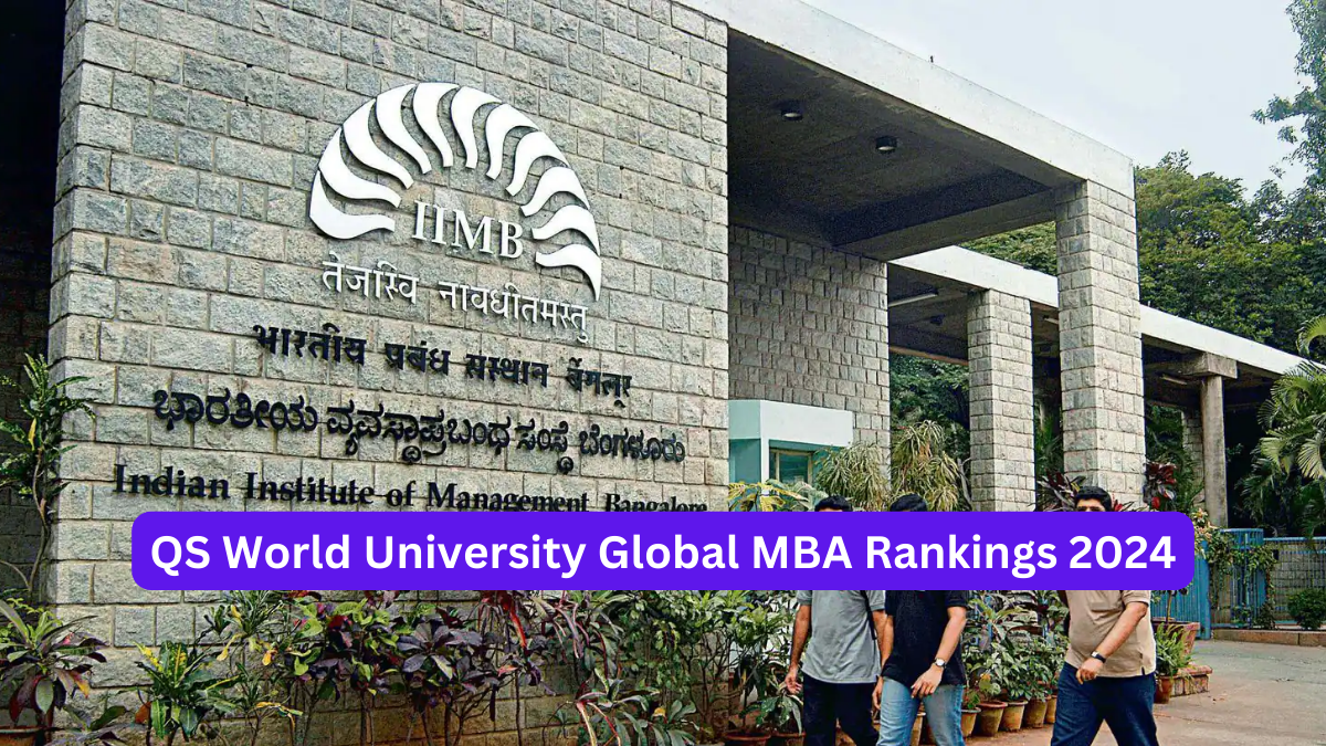 QS World University MBA Rankings 2024 Global 10 Indian IIMs in Top 250