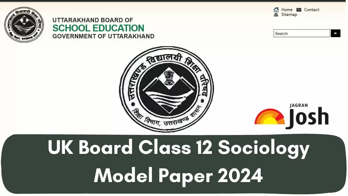 Get direct link to download Class 12 Sociology Model paper for UK Board