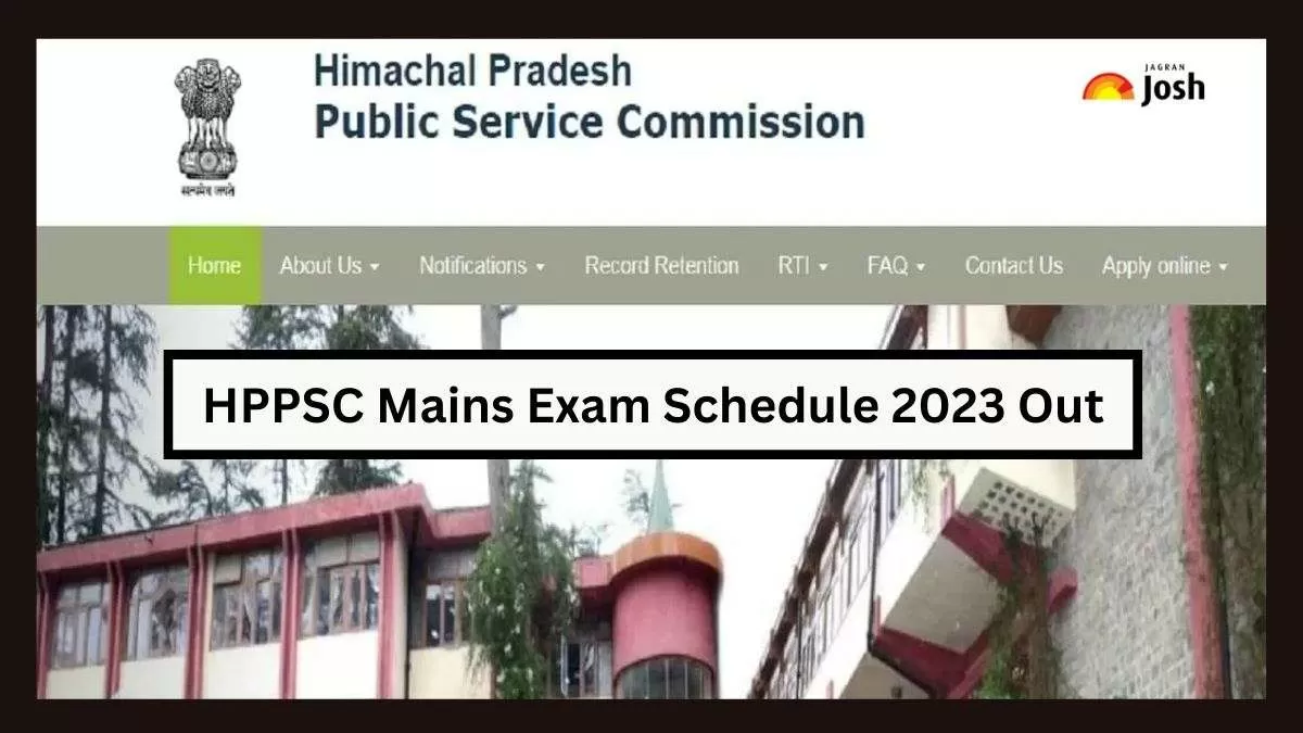 एचपीपीएससी ने हिमाचल प्रदेश प्रशासनिक सेवा प्रतियोगी (मुख्य) परीक्षा-2023 के लिए ऑनलाइन आवेदन जमा करने की अंतिम तिथि यहां देख सकते हैं। 