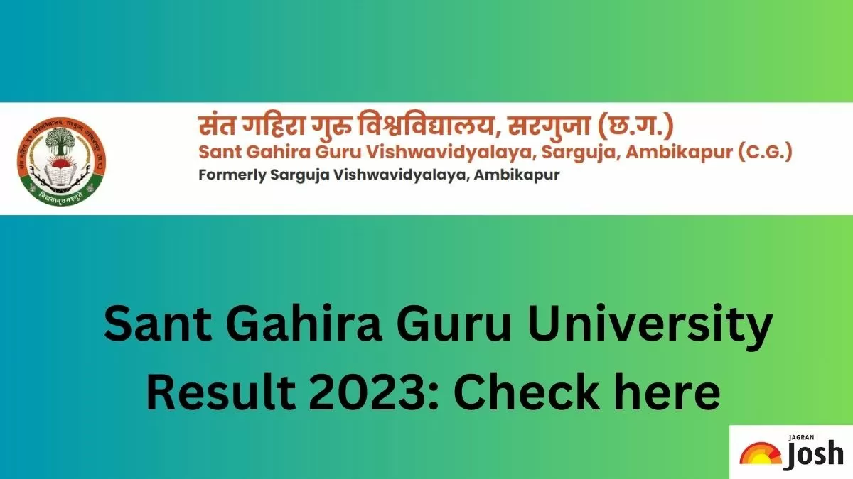 Get the Direct link to download Sarguja University Result 2023 PDF here.