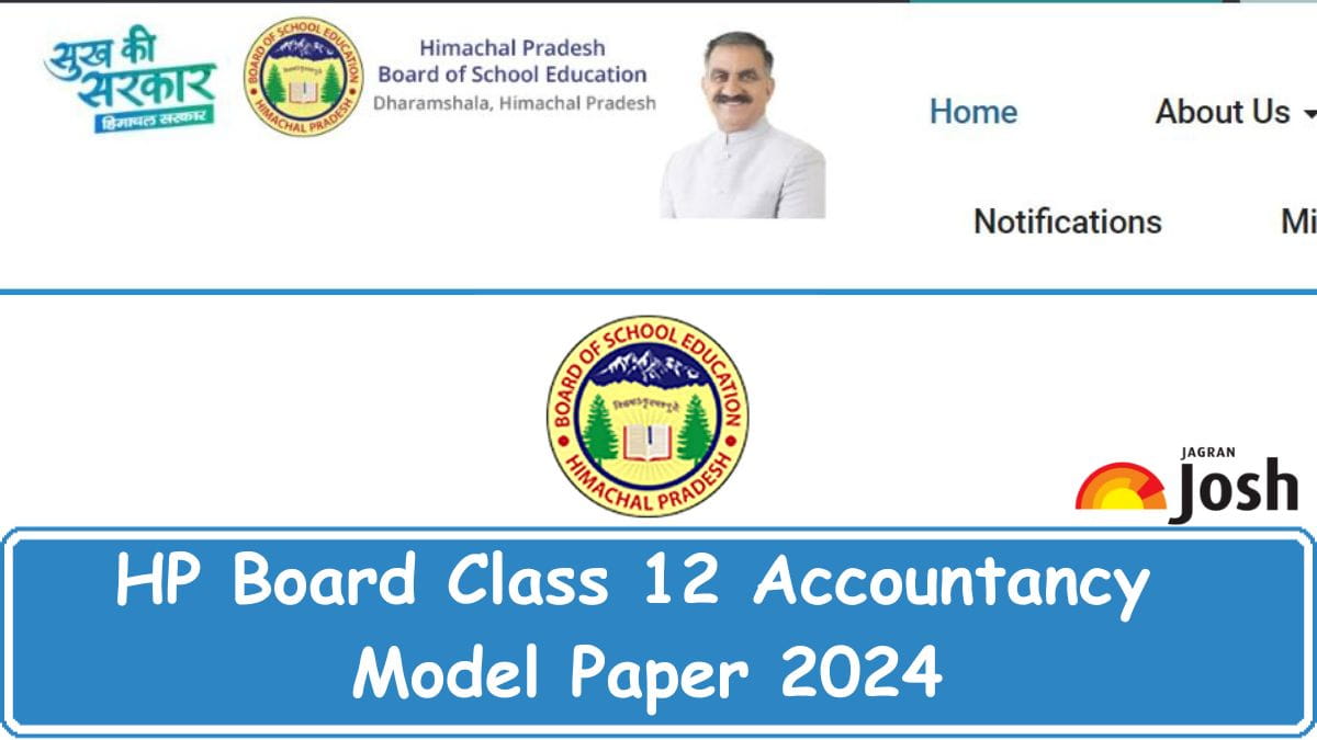 HP Board 12th Accountancy Model Paper 2024 Download Class 12