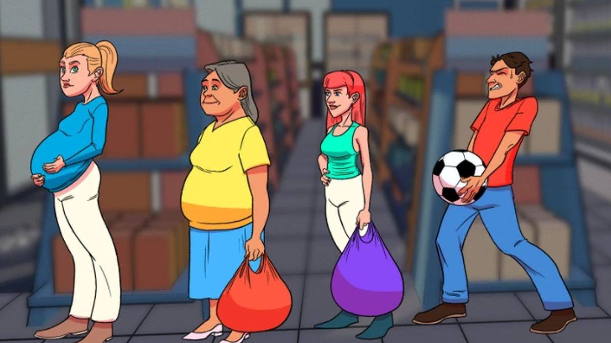 Puzzle to Test Your IQ: Only True Detectives Can Spot Who Stole the Watermelon in Shop Picture Within 7 secs!