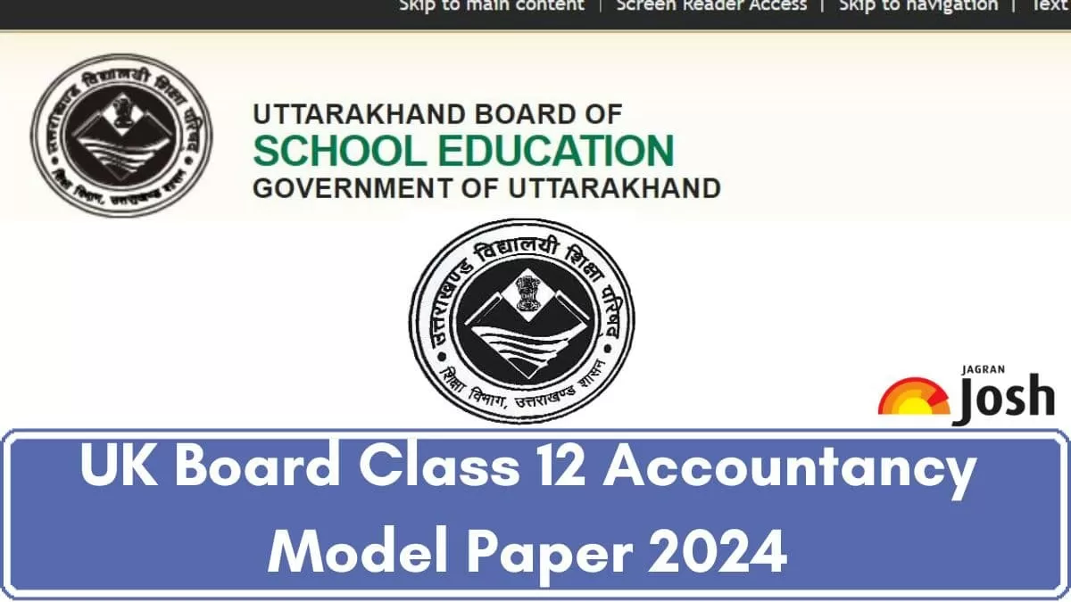 Get direct link to download Class 12 Accountancy Model paper for UK Board