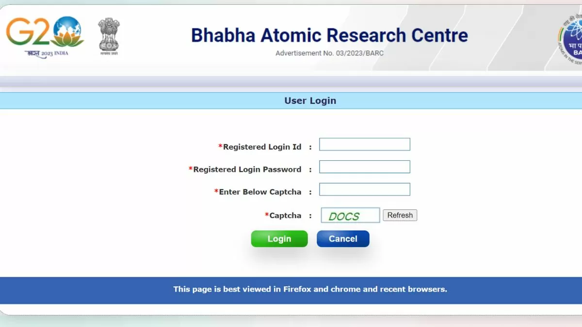 BARC Admit Card 2023 OUT: बार्क के एडमिट कार्ड barconlineexam.com पर जारी
