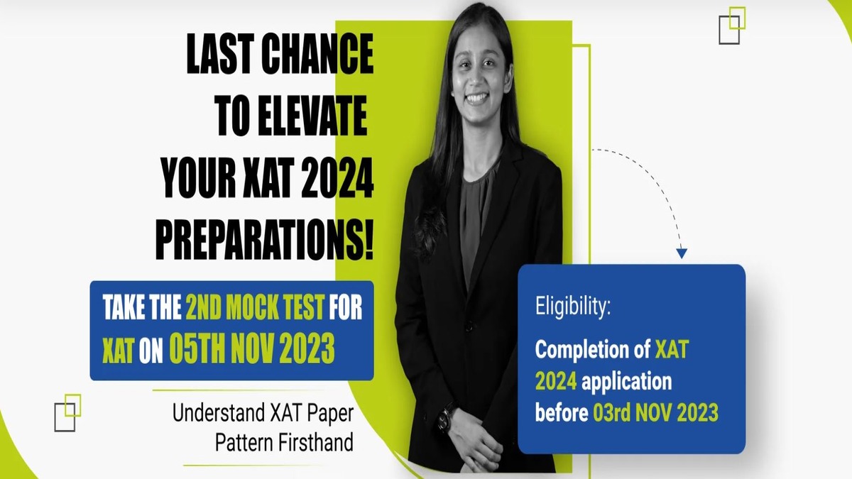 XAT Mock Test 2024 To Be Held on November 5, Know How To Take Second