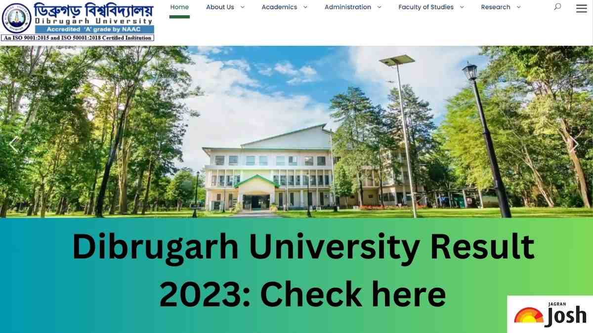 Get the direct link to download Dibrugarh University Result 2023 PDF here.