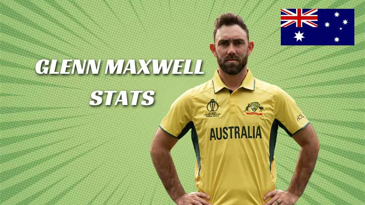 Get here the latest details about Glenn Maxwell’s Stats, Total Runs and Wickets