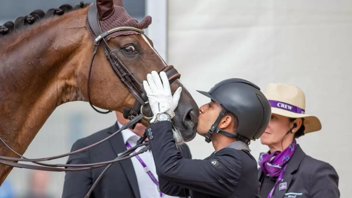 Dressage player Anush Agarwalla cinches a gold and a bronze medal at the 2023 Asian Games                                  